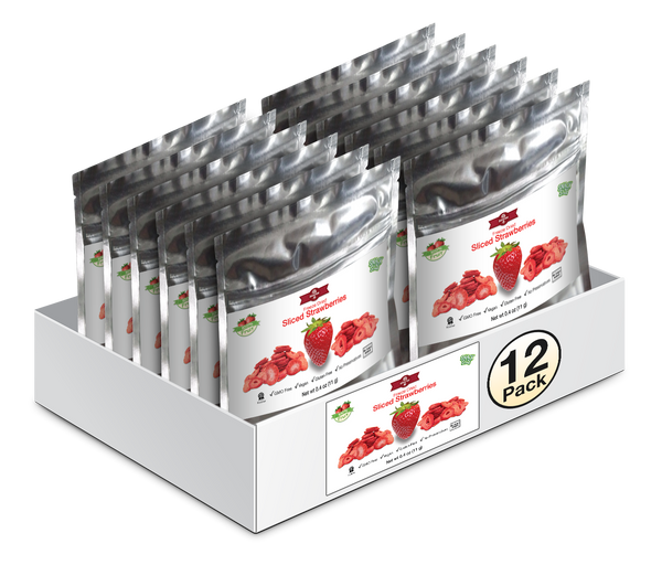 Snack Size Freeze Dried Strawberries (0.4 oz)