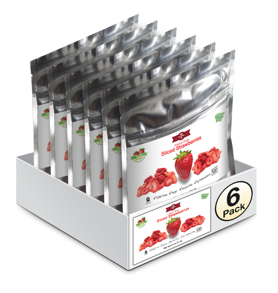 Snack Size Freeze Dried Strawberries (0.4 oz)