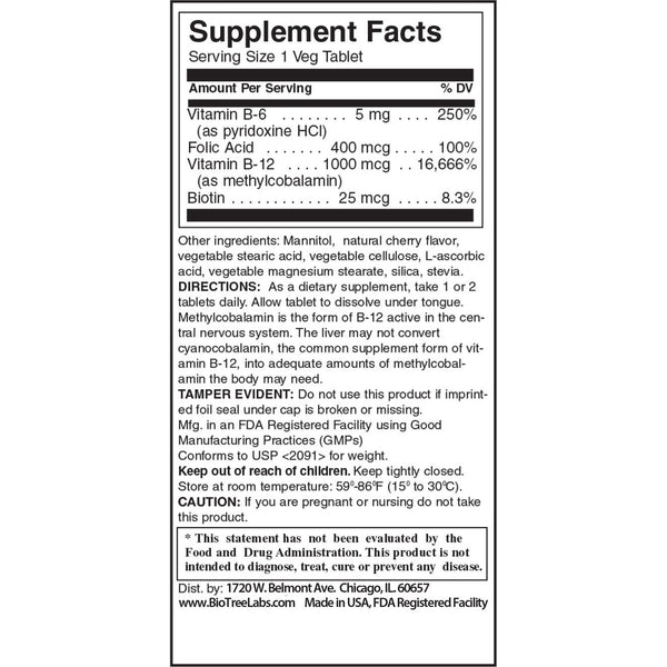 B Complex Boost - BiotreeLabs